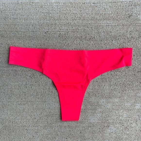HAH by Free People Low Down Thong Size Medium M Lava Stretch Seamless Panty NEW - Picture 1 of 6